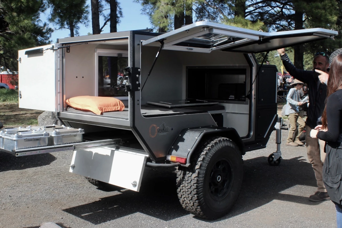 Overkill T.K.4.7 off-road camping trailer rides small but